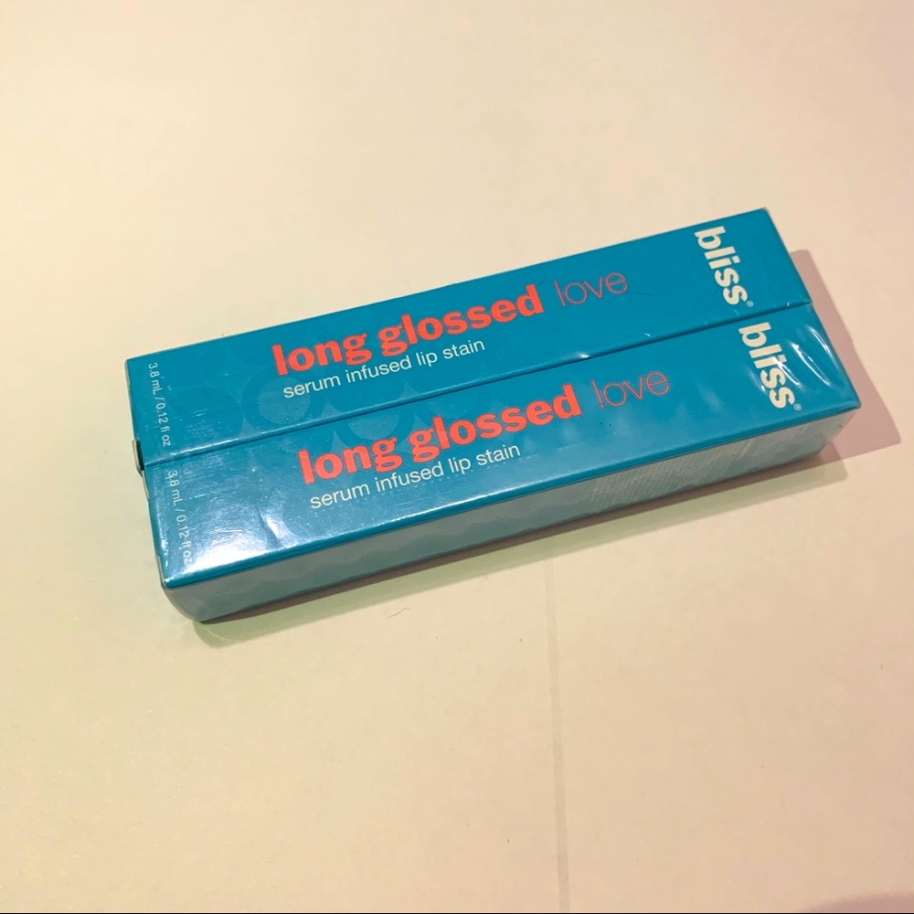 Bliss long glossed lip stain
